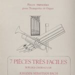 7 pièces très faciles sur des chorals de J.S. Bach