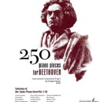 250 piano pieces for Beethoven - Selection of the Easier Pieces from Volumes 1-10