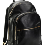 Sac à dos noir pour Flûte traversière Fluterscooter (cuir vegan)