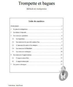 Trompette & Bagues : Méthode de réadaptation – Image 2