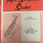 Alto Saxophone Student