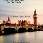 Air from 'Water Music' (Brass Quintet)