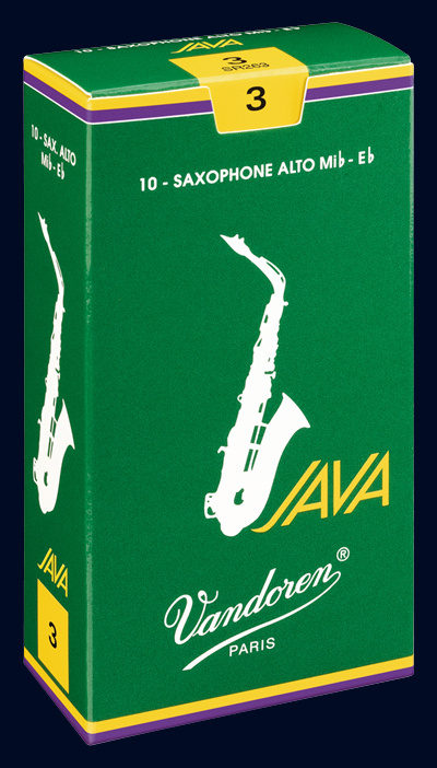 Vandoren Anches saxophone alto Java Red force 3