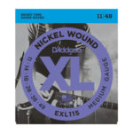Set Cordes D'Addario EXL115 Medium Tension