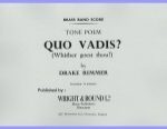 Quo Vadis
