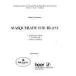 Masquerade for Brass