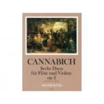 Cannabich : 6 Duos for Flöte and Violin Op 2
