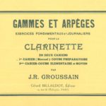 Gammes et Arpèges pour Clarinette