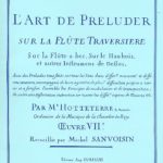 L'art de preluder sur la flûte traversière