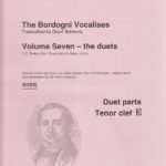 The Bordogni Vocalises Volume 7